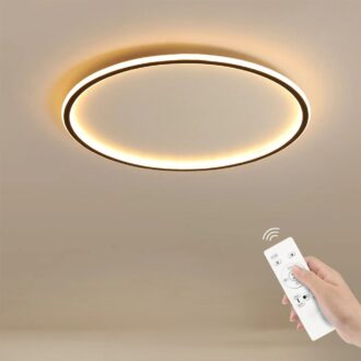 LED Plafondlamp Ring – Dimbaar & Afstandsbediening