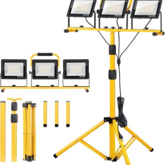 LED Bouwlamp op statief