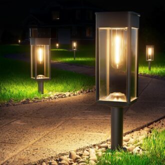Solar Tuinverlichting Buiten – Set van 2 -Waterdicht